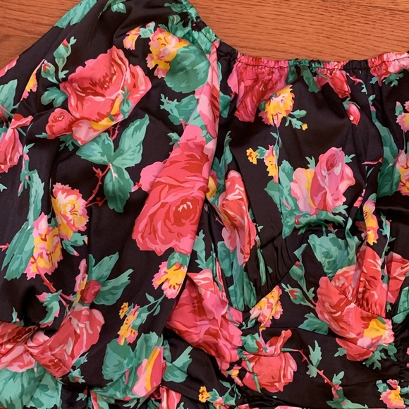 NWT FOR LOVE AND LEMONS FLORAL MINI DRESS - Picture 2 of 4